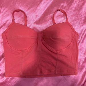 Blue notes crop top size medium